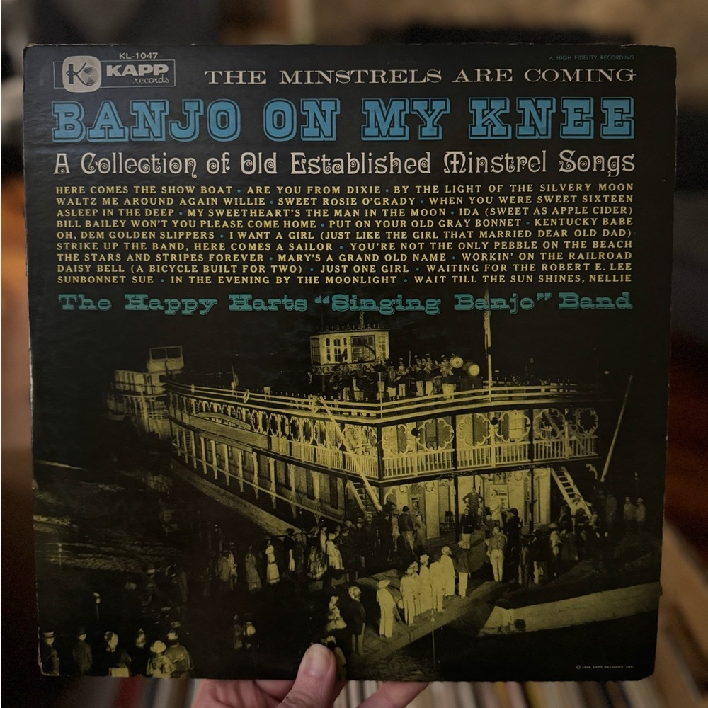 The Minstrels Are Coming Banjo On My Knee Vinyl
